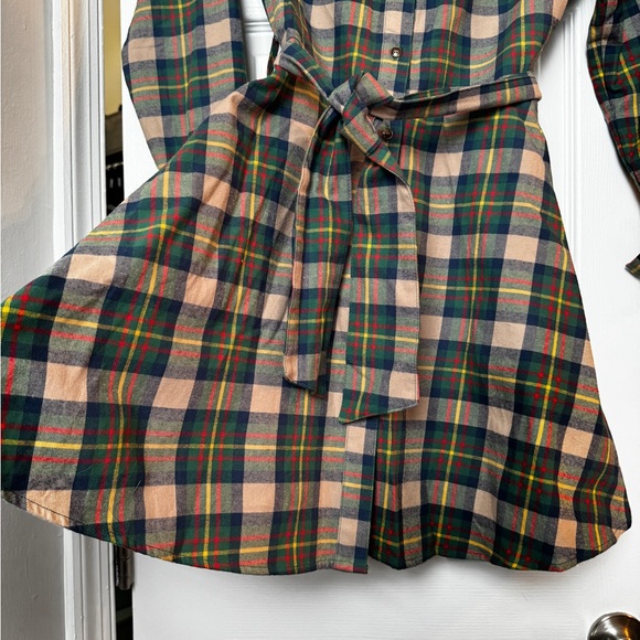 Kiel James Patrick Plaid Flannel New England House Flannel Dress (size S) - Picture 4 of 6